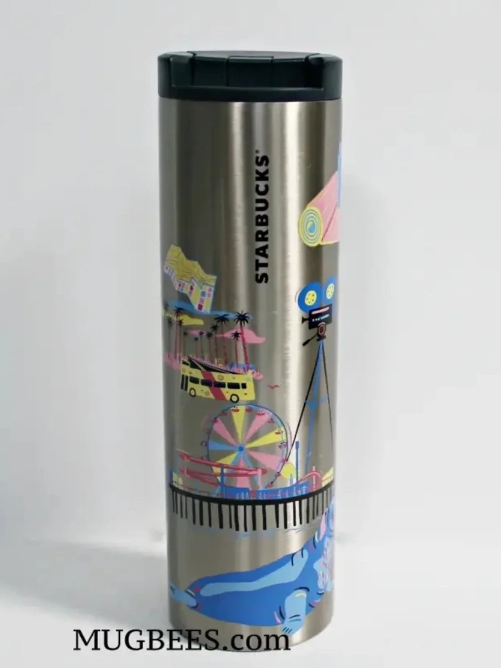 Starbucks Discovery Series Los Angeles Vacuum Insulated Stainless Steel Tumbler